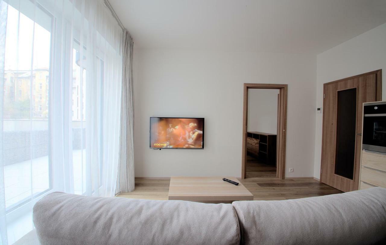 פלזן Sunny, Fully Furnished Studio Type With Terrace מראה חיצוני תמונה